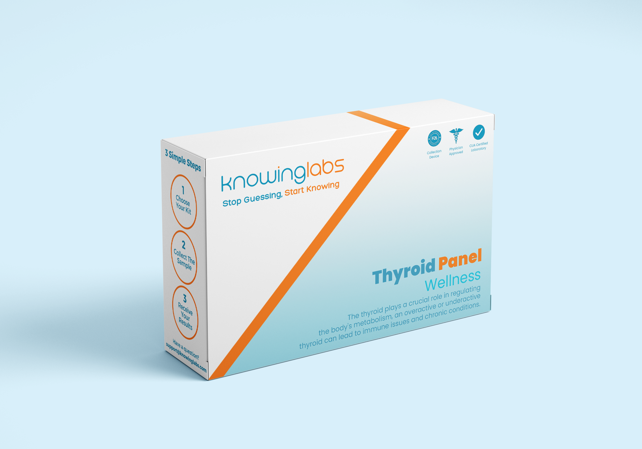 Thyroid Panel | At Home Test Kit | Knowing Labs